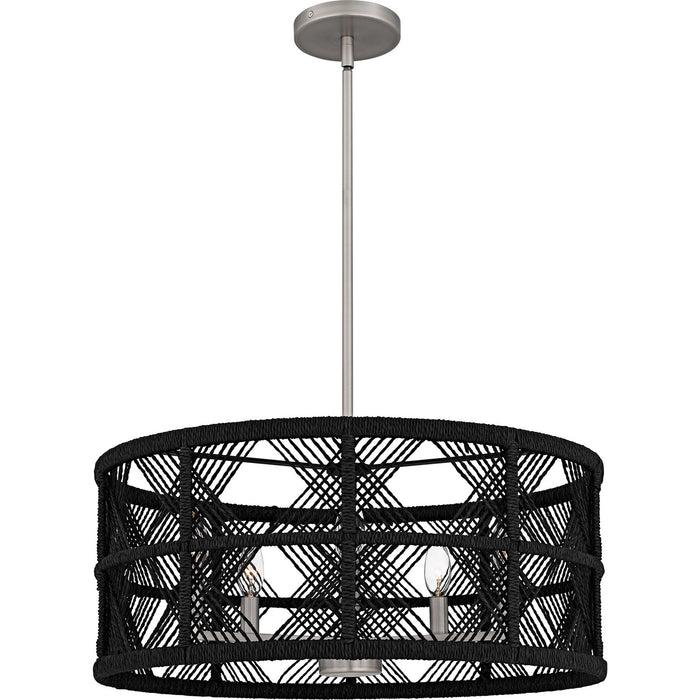 Myhouse Lighting Quoizel - AXF2822AN - Five Light Pendant - Axford - Antique Nickel