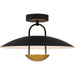 Myhouse Lighting Quoizel - BIN1718MBK - LED Semi-Flush Mount - Bingham - Matte Black