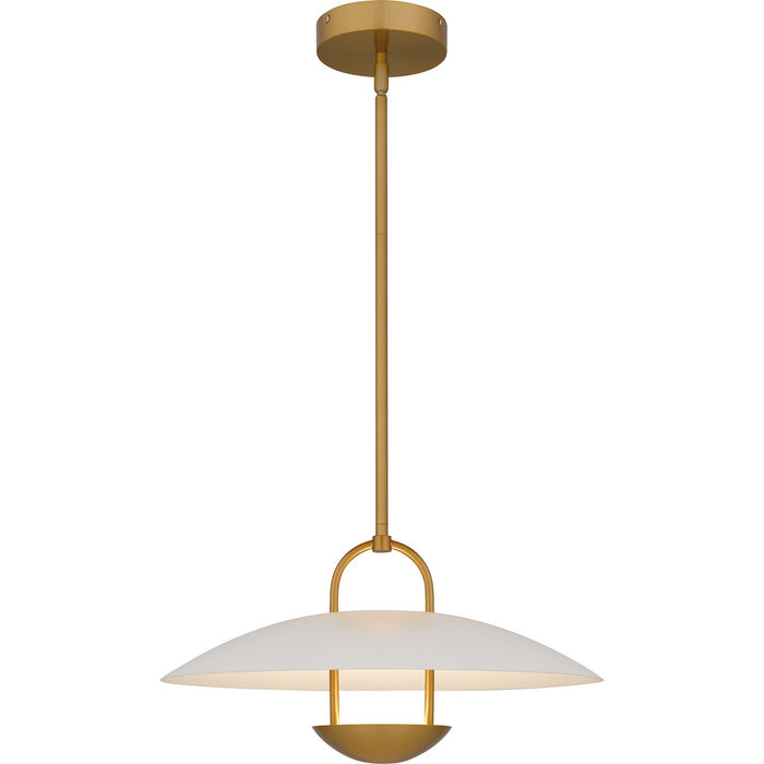 Myhouse Lighting Quoizel - BIN2818BRG - LED Pendant - Bingham - Brushed Gold