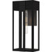 Myhouse Lighting Quoizel - BSW8407MBK - One Light Outdoor Wall Lantern - Boswell - Matte Black