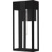 Myhouse Lighting Quoizel - BSW8409MBK - One Light Outdoor Wall Lantern - Boswell - Matte Black