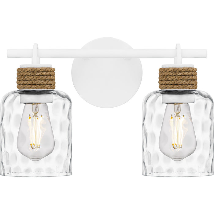 Myhouse Lighting Quoizel - BTC8614W - Two Light Bath - Baltic - Matte White