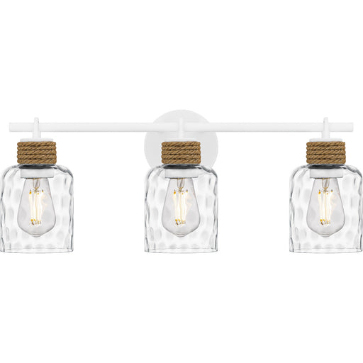 Myhouse Lighting Quoizel - BTC8624W - Three Light Bath - Baltic - Matte White
