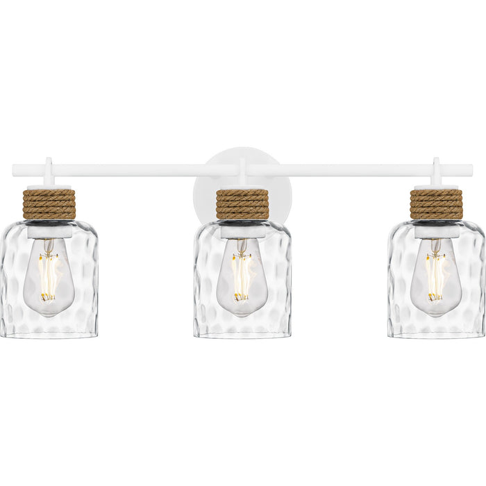 Myhouse Lighting Quoizel - BTC8624W - Three Light Bath - Baltic - Matte White