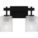 Myhouse Lighting Quoizel - BTH8613MBK - Two Light Bath - Brenthouse - Matte Black