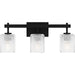 Myhouse Lighting Quoizel - BTH8622MBK - Three Light Bath - Brenthouse - Matte Black