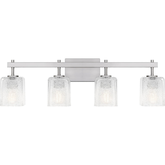 Myhouse Lighting Quoizel - BTH8631BN - Four Light Bath - Brenthouse - Brushed Nickel