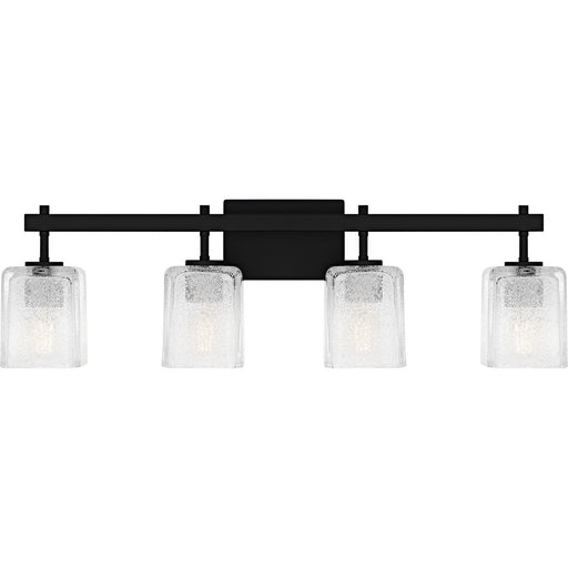 Myhouse Lighting Quoizel - BTH8631MBK - Four Light Bath - Brenthouse - Matte Black