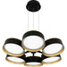 Myhouse Lighting Quoizel - BYS5026MBK - LED Chandelier - Byrnes - Matte Black