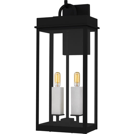 Myhouse Lighting Quoizel - CAM8409MBK - Two Light Outdoor Wall Lantern - Carmen - Matte Black