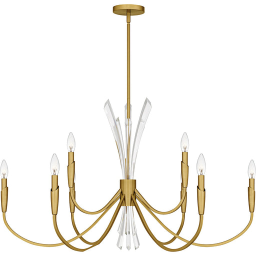 Myhouse Lighting Quoizel - CCY5040BRG - Nine Light Chandelier - Cecily - Brushed Gold