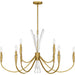 Myhouse Lighting Quoizel - CCY5040BRG - Nine Light Chandelier - Cecily - Brushed Gold