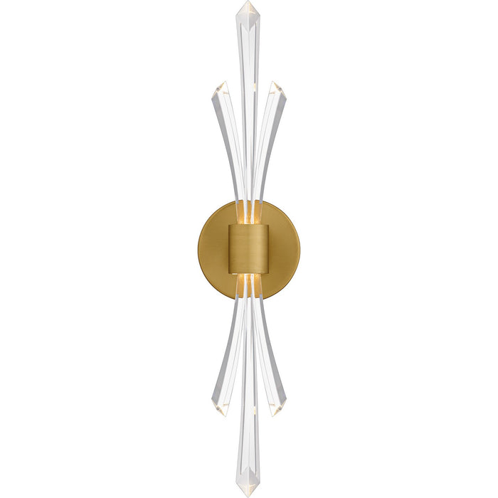 Myhouse Lighting Quoizel - CCY8805BRG - LED Wall Sconce - Cecily - Brushed Gold