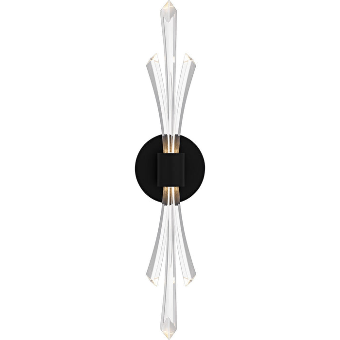 Myhouse Lighting Quoizel - CCY8805MBK - LED Wall Sconce - Cecily - Matte Black