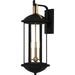 Myhouse Lighting Quoizel - CFD8410MBK - Three Light Outdoor Wall Lantern - Crestfield - Matte Black