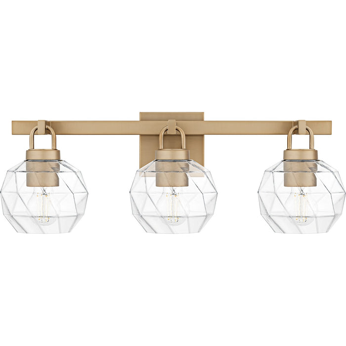 Myhouse Lighting Quoizel - CIA8624BGD - Three Light Bath - Celina - Bronze Gold