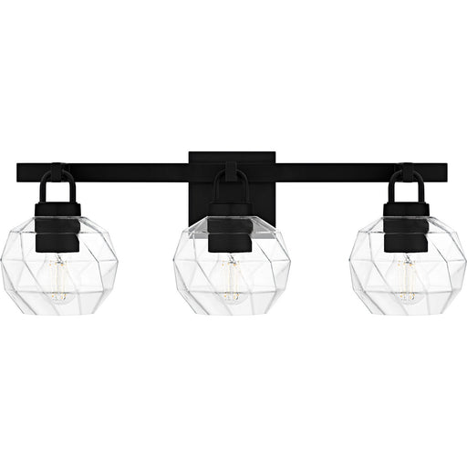 Myhouse Lighting Quoizel - CIA8624MBK - Three Light Bath - Celina - Matte Black