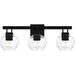 Myhouse Lighting Quoizel - CIA8624MBK - Three Light Bath - Celina - Matte Black
