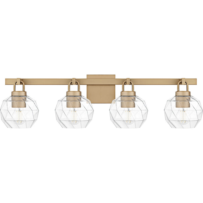 Myhouse Lighting Quoizel - CIA8632BGD - Four Light Bath - Celina - Bronze Gold