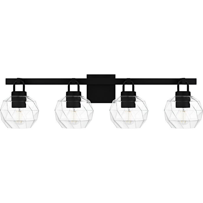 Myhouse Lighting Quoizel - CIA8632MBK - Four Light Bath - Celina - Matte Black