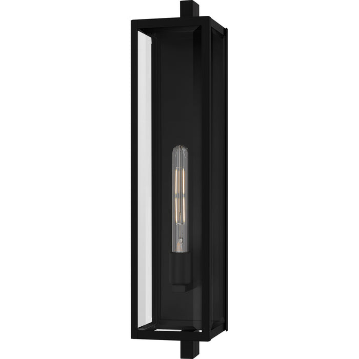Myhouse Lighting Quoizel - DLE8406MBK - One Light Outdoor Wall Lantern - Dale - Matte Black