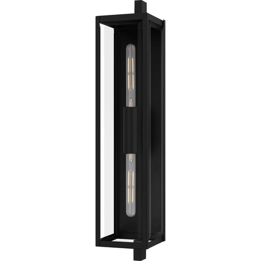 Myhouse Lighting Quoizel - DLE8407MBK - Two Light Outdoor Wall Lantern - Dale - Matte Black