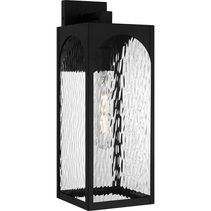 Myhouse Lighting Quoizel - DLG8407MBK - One Light Outdoor Wall Lantern - Dallington - Matte Black