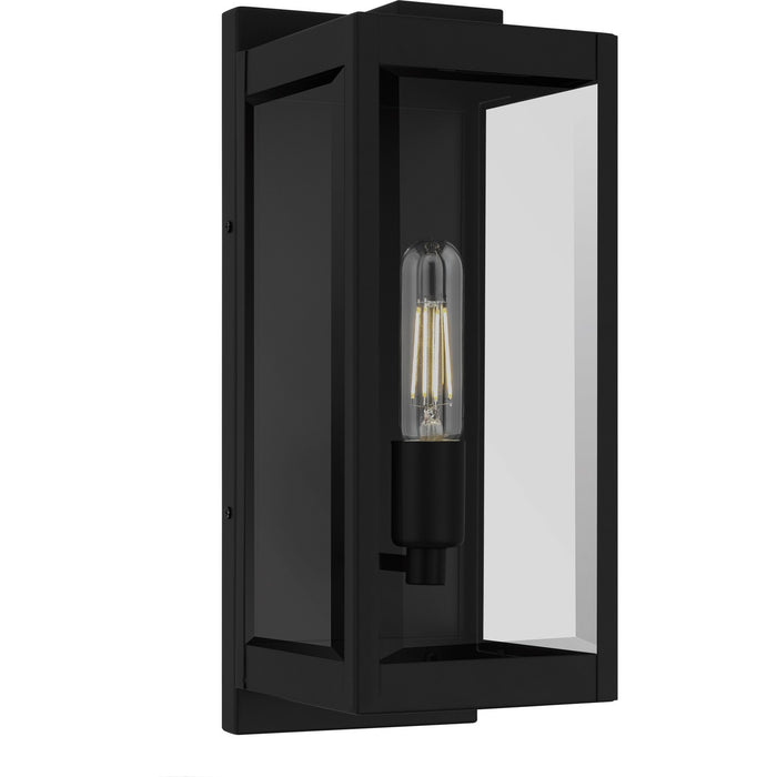 Myhouse Lighting Quoizel - EVR8406EK - One Light Outdoor Wall Lantern - Eastover - Earth Black