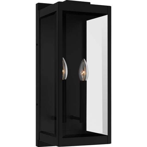 Myhouse Lighting Quoizel - EVR8407EK - Two Light Outdoor Wall Lantern - Eastover - Earth Black