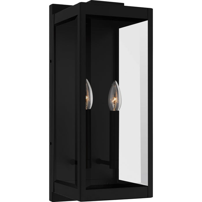 Myhouse Lighting Quoizel - EVR8407EK - Two Light Outdoor Wall Lantern - Eastover - Earth Black