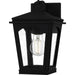 Myhouse Lighting Quoizel - HUK8406EK - One Light Outdoor Wall Lantern - Huck - Earth Black