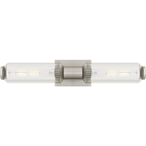Myhouse Lighting Quoizel - HWS8524BN - Two Light Bath - Hawes - Brushed Nickel
