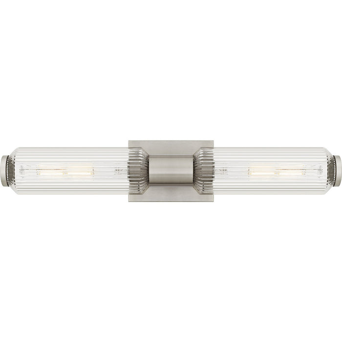 Myhouse Lighting Quoizel - HWS8524BN - Two Light Bath - Hawes - Brushed Nickel