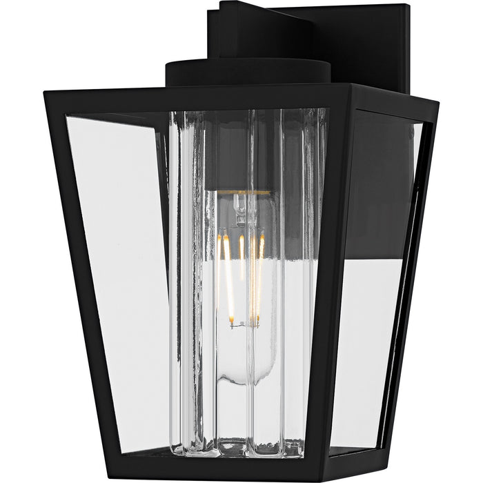 Myhouse Lighting Quoizel - JET8307MBK - One Light Outdoor Wall Lantern - Jett - Matte Black