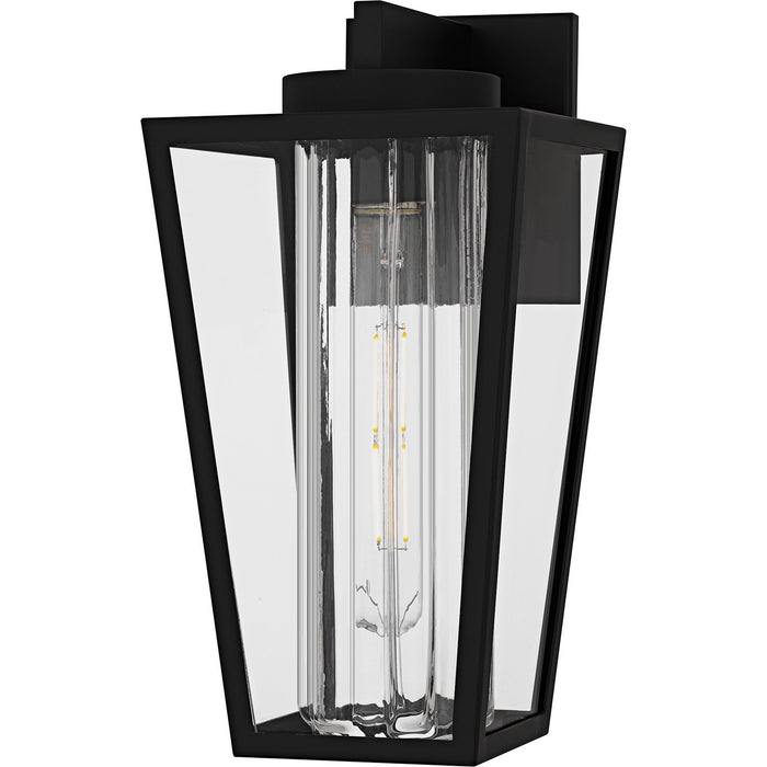 Myhouse Lighting Quoizel - JET8407MBK - One Light Outdoor Wall Lantern - Jett - Matte Black