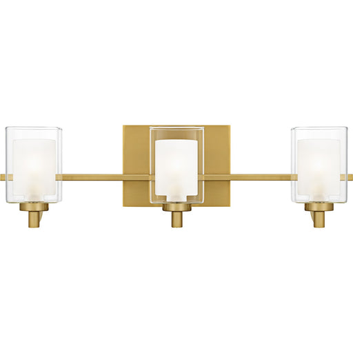 Myhouse Lighting Quoizel - KLT8603BRGLED - Three Light Bath - Kolt - Brushed Gold