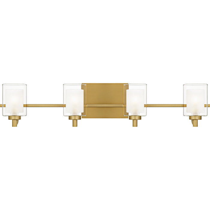 Myhouse Lighting Quoizel - KLT8604BRGLED - Four Light Bath - Kolt - Brushed Gold