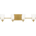 Myhouse Lighting Quoizel - KLT8604BRGLED - Four Light Bath - Kolt - Brushed Gold