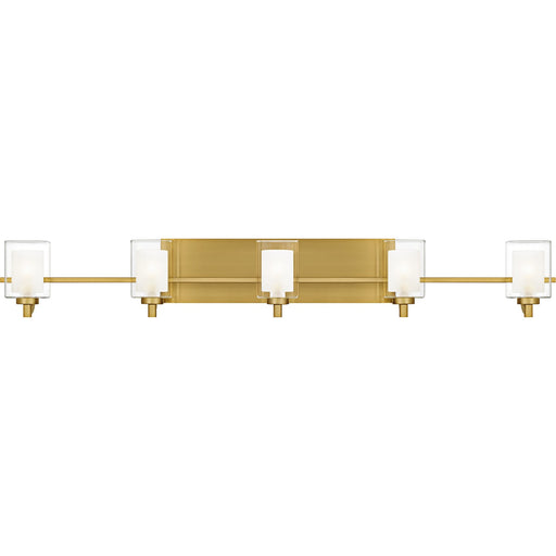 Myhouse Lighting Quoizel - KLT8605BRGLED - Five Light Bath - Kolt - Brushed Gold