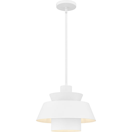 Myhouse Lighting Quoizel - LMI1814W - One Light Pendant - Lumi - Matte White