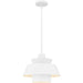 Myhouse Lighting Quoizel - LMI1814W - One Light Pendant - Lumi - Matte White