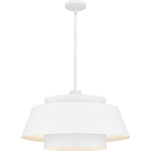 Myhouse Lighting Quoizel - LMI2824W - Three Light Pendant - Lumi - Matte White