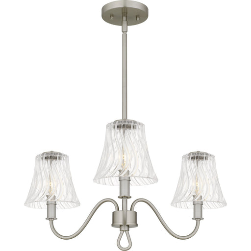 Myhouse Lighting Quoizel - MCK5022BN - Three Light Chandelier - McKinney - Brushed Nickel