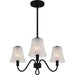 Myhouse Lighting Quoizel - MCK5022MBK - Three Light Chandelier - McKinney - Matte Black