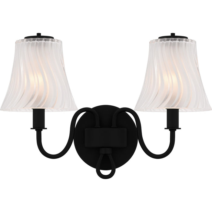 Myhouse Lighting Quoizel - MCK8615MBK - Two Light Bath - McKinney - Matte Black