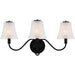 Myhouse Lighting Quoizel - MCK8623MBK - Three Light Bath - McKinney - Matte Black