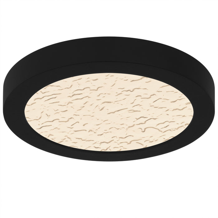 Myhouse Lighting Quoizel - OSTC1708EK - LED Flush Mount - Outskirts - Earth Black