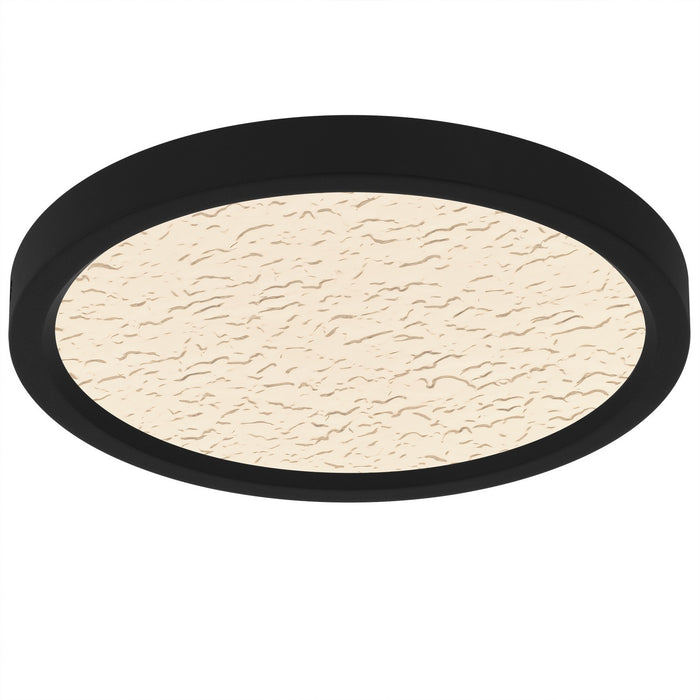 Myhouse Lighting Quoizel - OSTC1711EK - LED Flush Mount - Outskirts - Earth Black