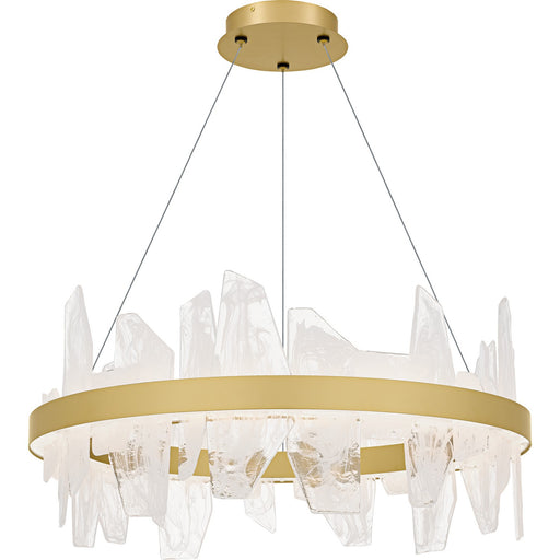 Myhouse Lighting Quoizel - PCAUR5030SGD - LED Chandelier - Aurelia - Soft Gold