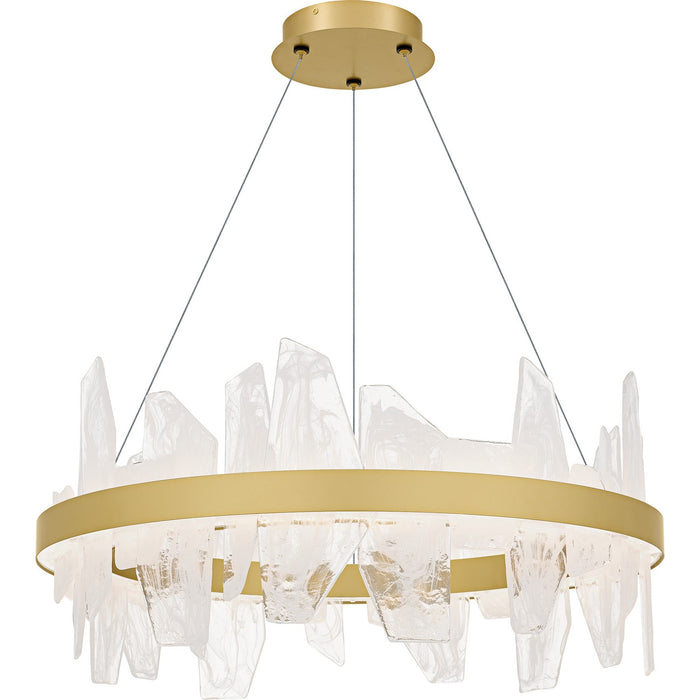 Myhouse Lighting Quoizel - PCAUR5030SGD - LED Chandelier - Aurelia - Soft Gold